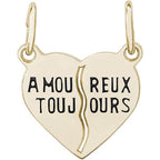 France Amoureux Toujours Engravable