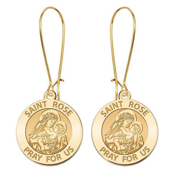 Saint Rose of Lima Earrings