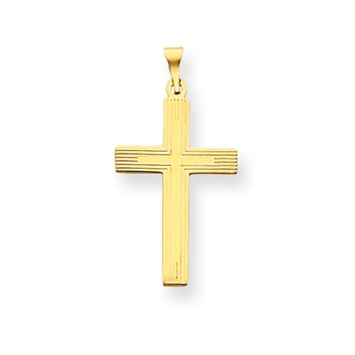 Polished Cross Charm