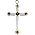 Amethyst And Garnet Pectoral Cross