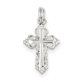Beaded Edge Cross Charm