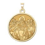 The Last Supper Round Religious Medal
