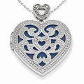 Pierced Heart Photo Locket