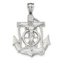 Polished Mariner Cross Pendant