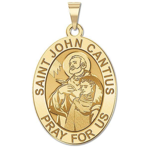 Saint John Cantius Oval Religious Medal
