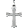 Flared Cross Pendant