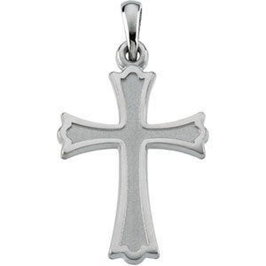 Flared Cross Pendant