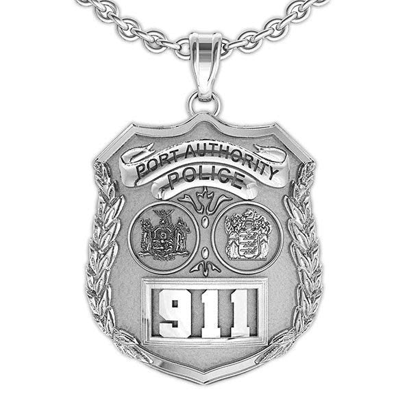 Personalized Ny/Nj Port Authority Police Badge with Your Number