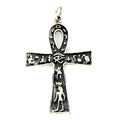 Crucifix Cross Pendant In Silver Or Steel