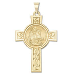 Saint George Cross Religious Medal
