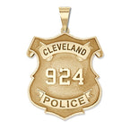 Personalized Police Shield Ohio Badge with Your Department and Number