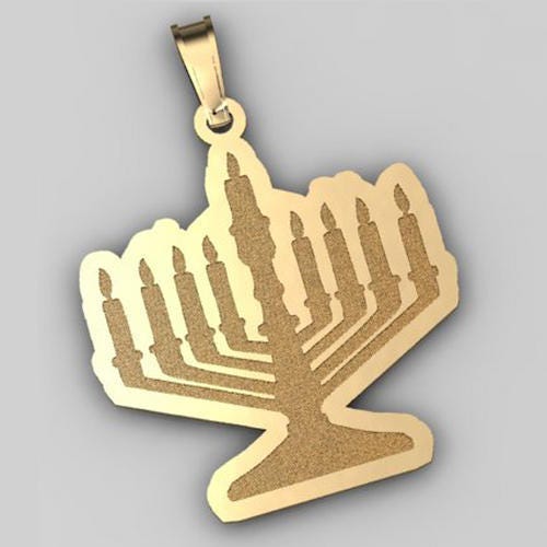 Menorah Pendant