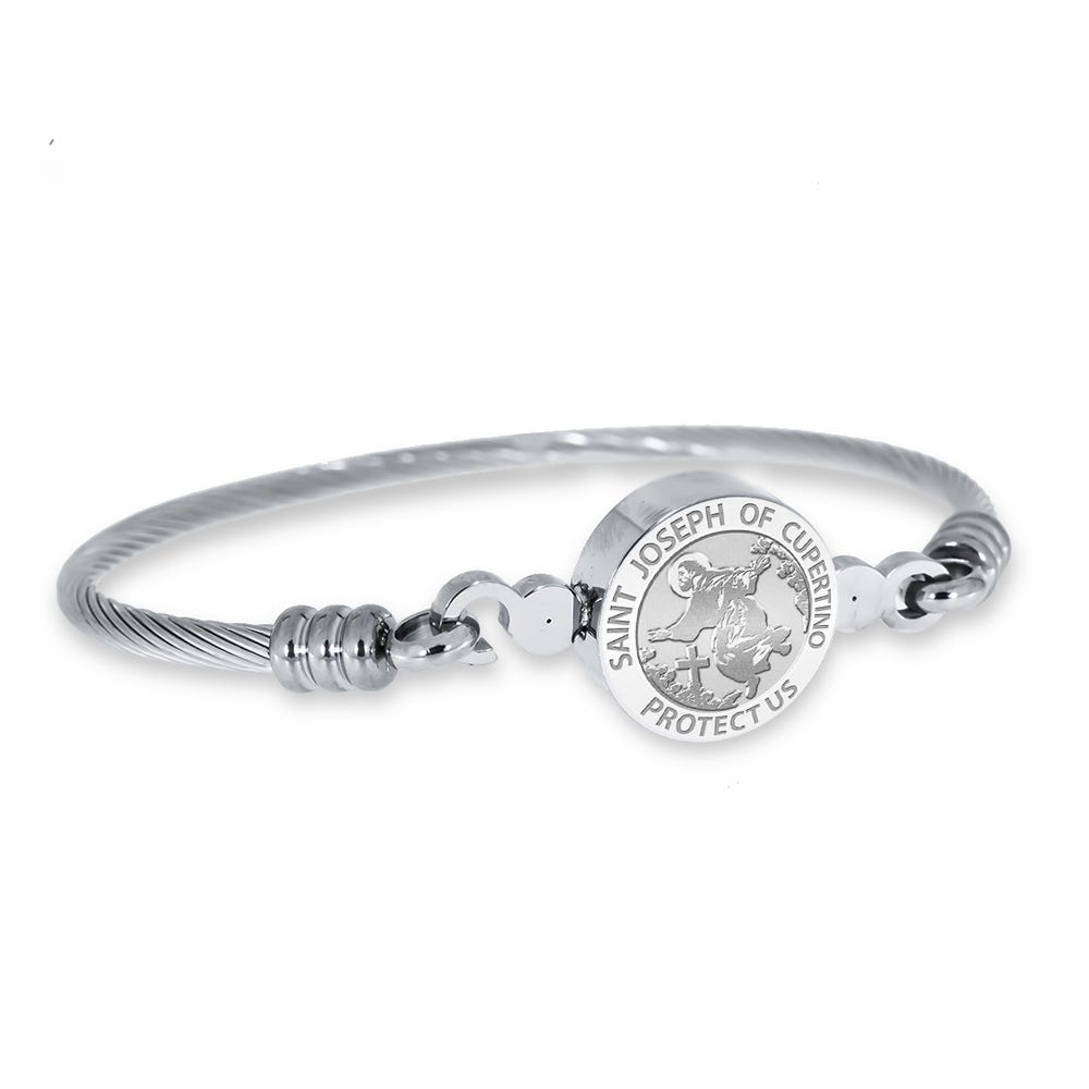 Saint Joseph Cupertino Bangle Bracelet