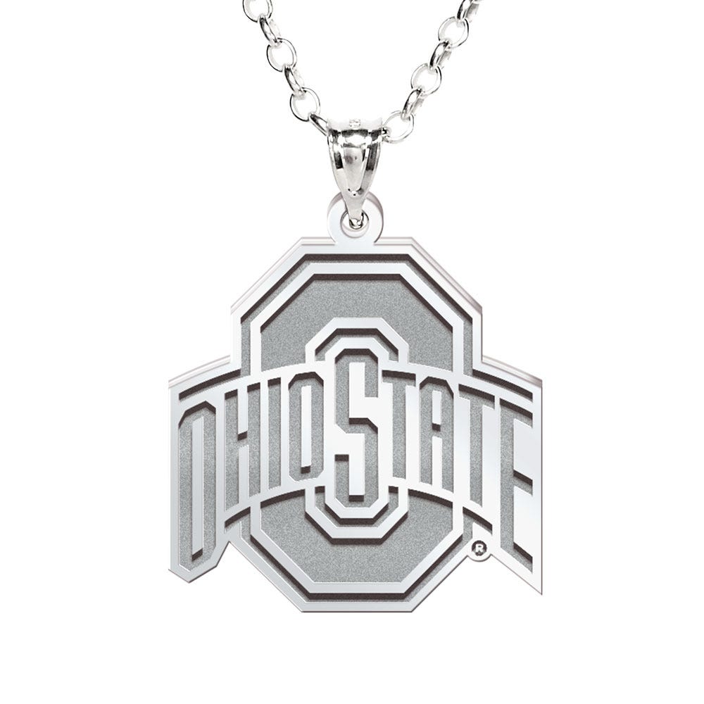 Ohio State University Logo Necklace