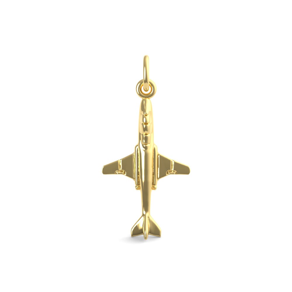 F11 Jet Plane Charm