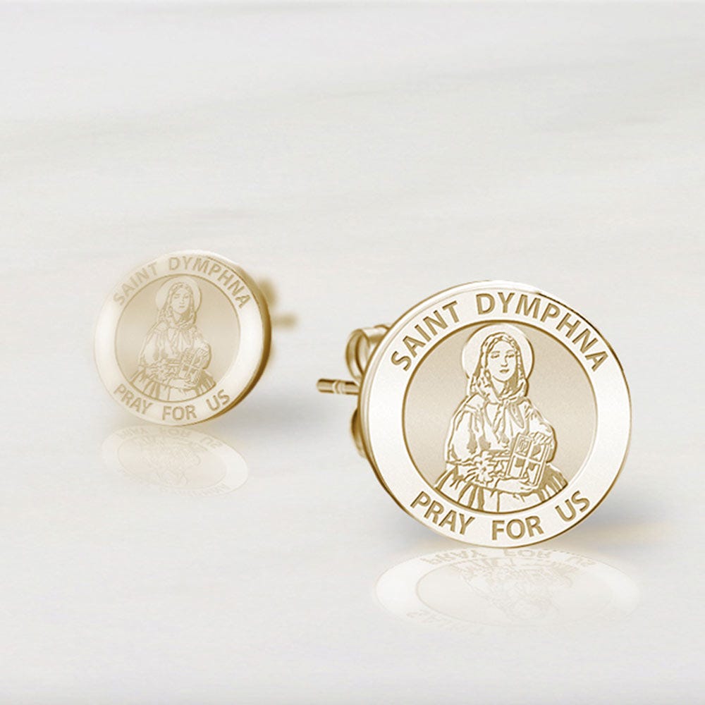 Saint Dymphna Earrings