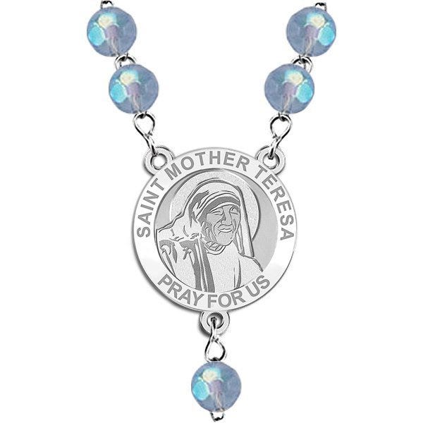 Saint Mother Teresa Rosary Beads