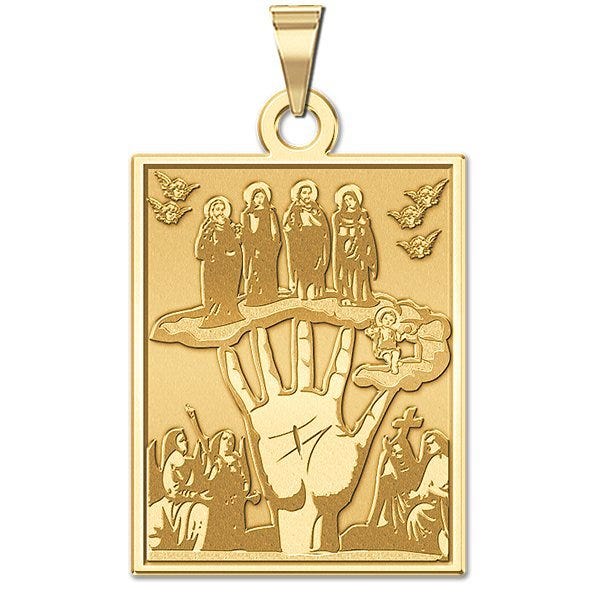 Mano Poderosa Religious Medal