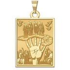 Mano Poderosa Religious Medal