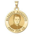 Blessed Augusto Round Religious Medal