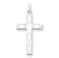 Laser Designed Cross Pendant