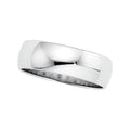 Platinum Approx. 0.20 Inch Half-Round Wedding Band