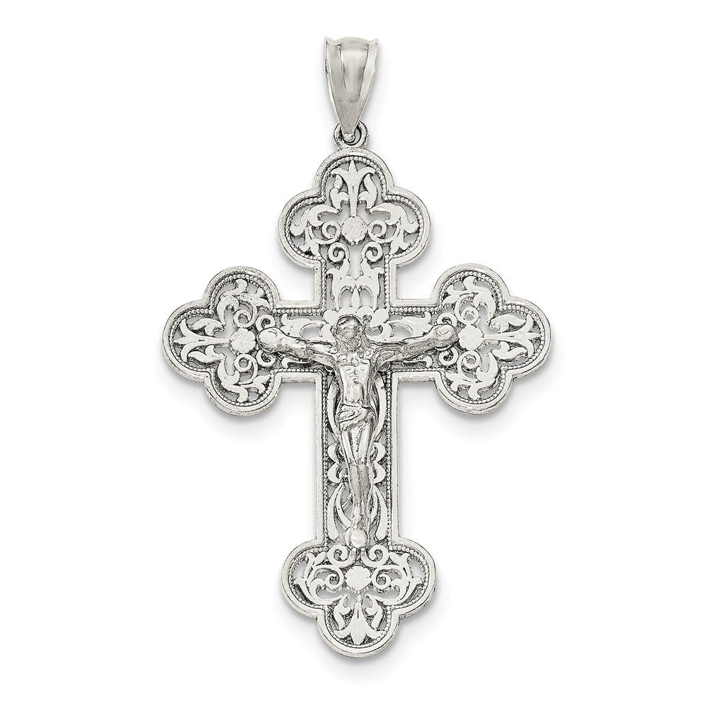 Polished Inri Crucifix Pendant