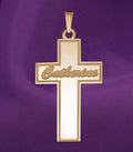 Personalized Cross With Script Name