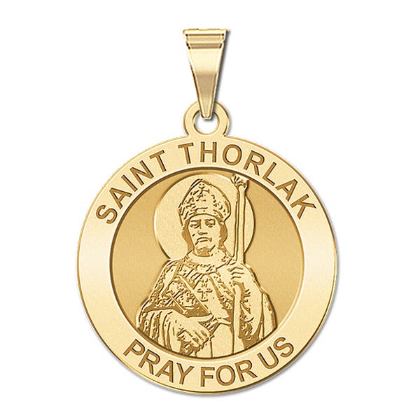Saint Thorlak Religious Medal