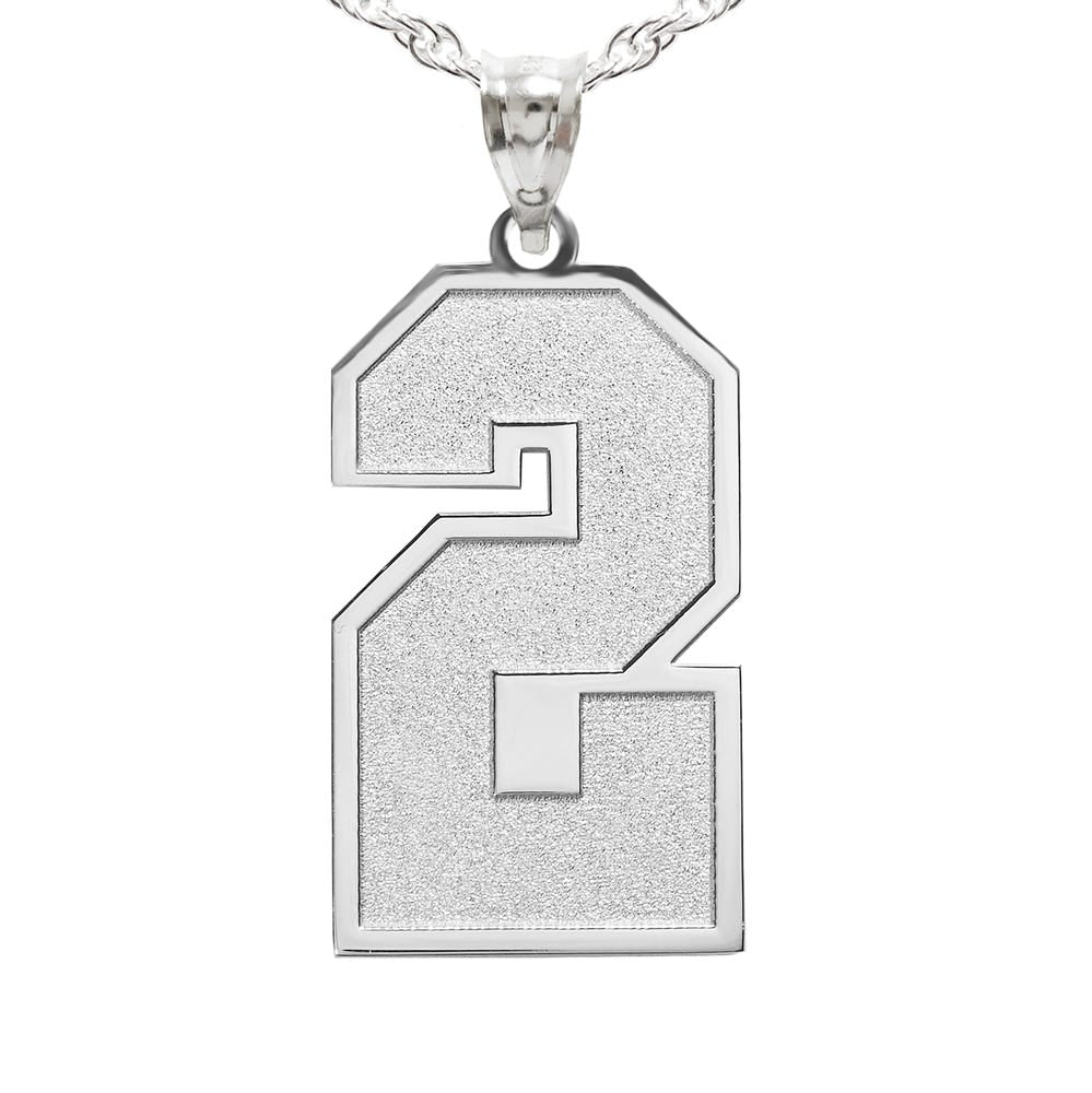 Single Number Charm or Pendant