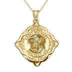 Saint Michael Cathedral Round Religious Medal