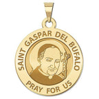 Saint Gaspar Del Bufalo Round Religious Medal