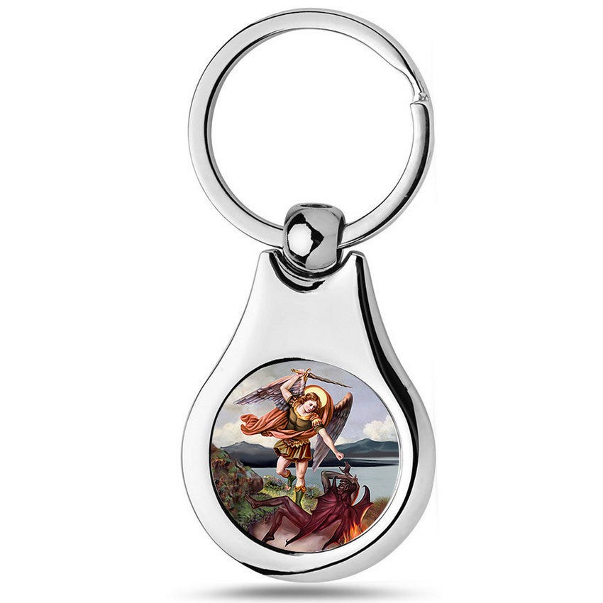 Saint Michael Keychain