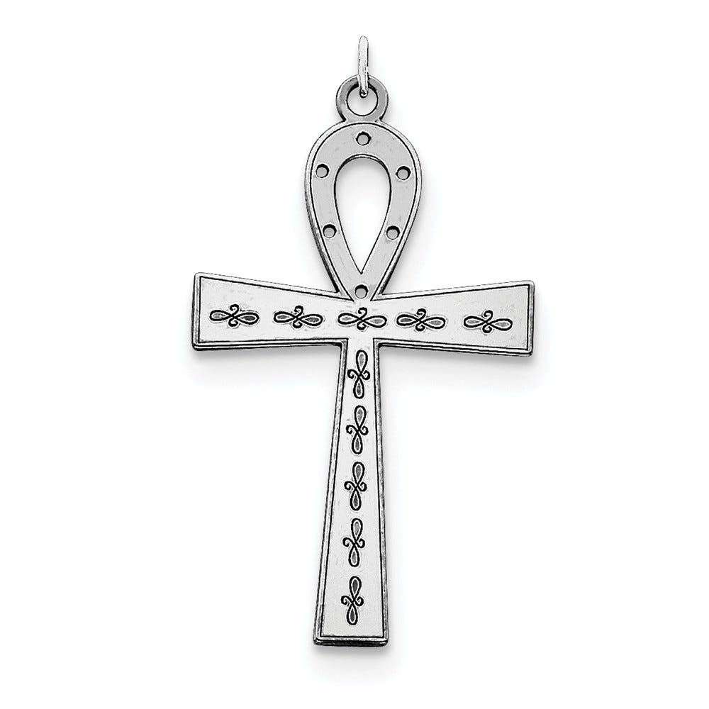 Laser Designed Cross Pendant