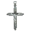 Sterling Silver Flared-Arm Crucifix Pendant