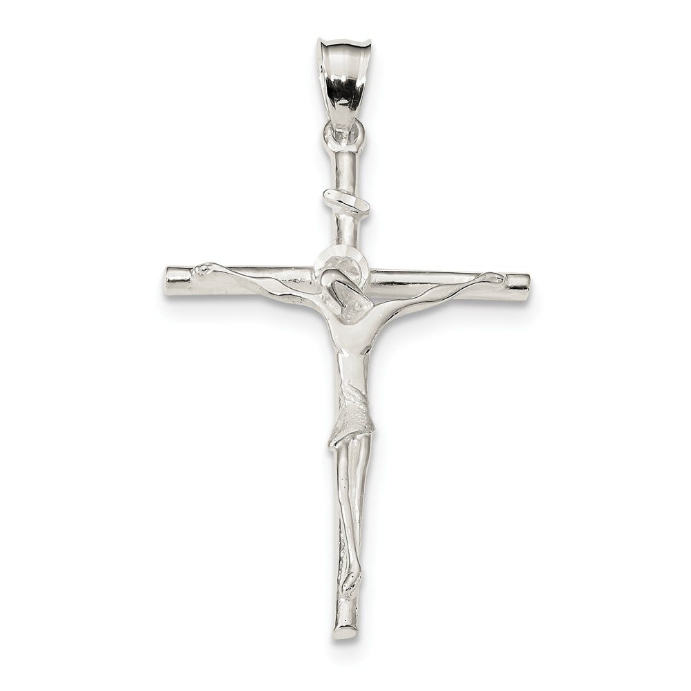 Diamond Cut Crucifix Pendant