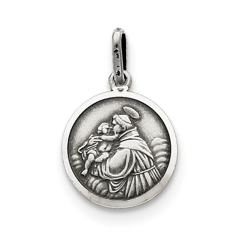 Antiqued Saint Anthony Medal