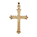 14K Yellow Gold Cross Pendant