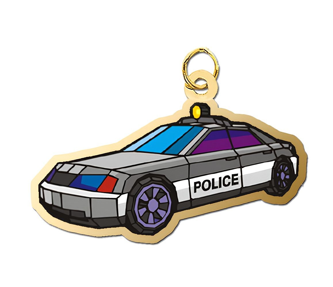 Police Car Charm