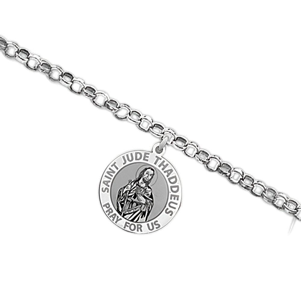Saint Jude Religious Anklet