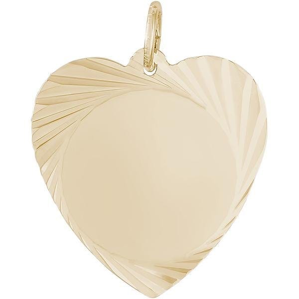 Heart Disc Engravable