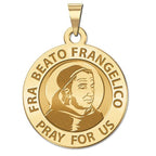 Fra Beato Frangelico Round Religious Medal