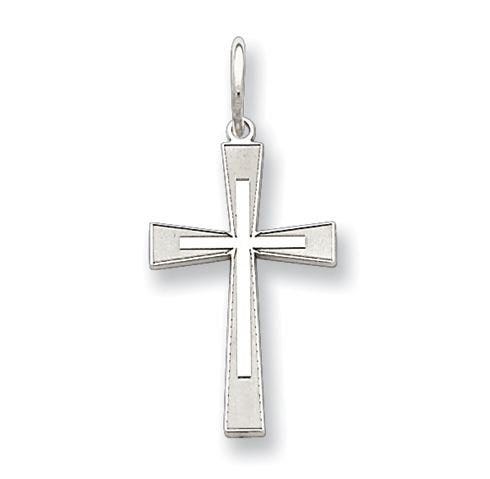 Laser Designed Cross Charm