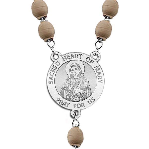 Sacred Heart Of Mary Rosary Beads