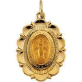14K Gold Miraculous Medal