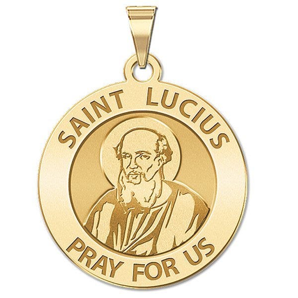 Saint Lucius Religious Medal