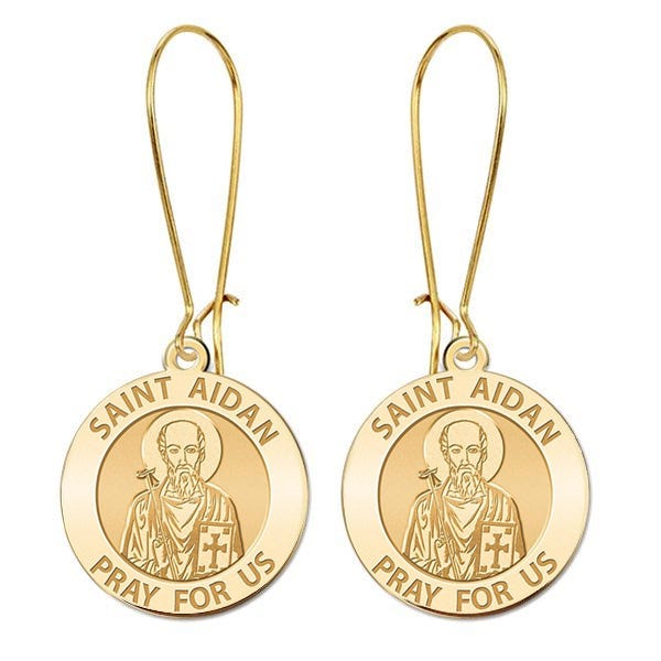 Saint Aidan Earrings
