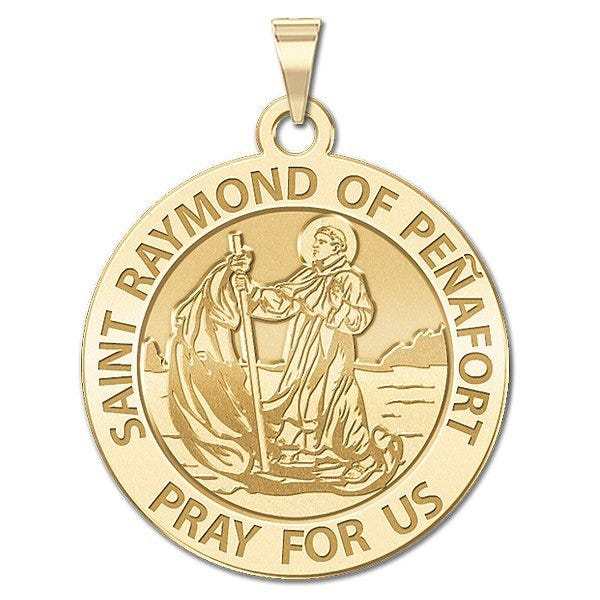Saint Raymond Of Penafort Religious Medal