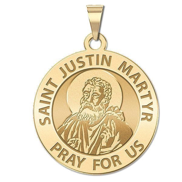 Saint Justin Martyr Religious Medal