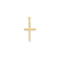Polished Hollow Cross Pendant